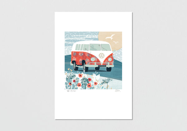 VW Camper Van Giclée Print