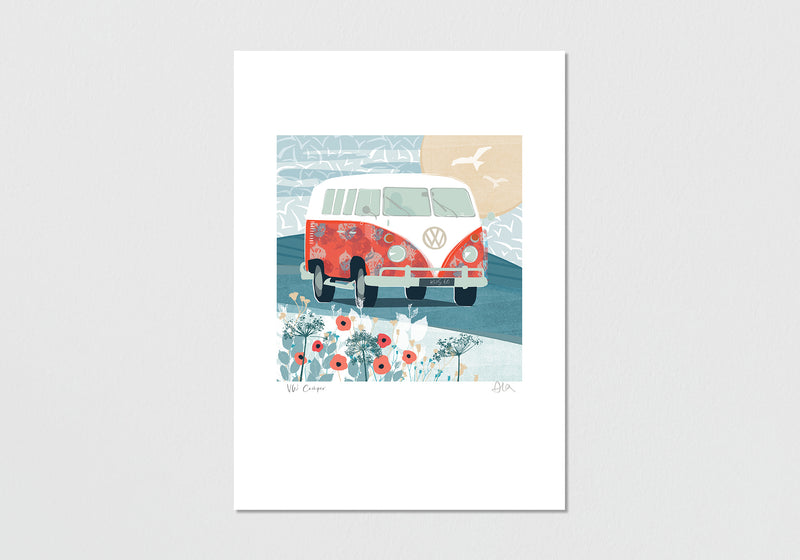 VW Camper Van Giclée Print