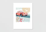 Porsche 356 Giclée Print