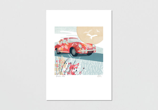 Porsche 356 Giclée Print