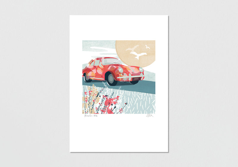 Porsche 356 Giclée Print